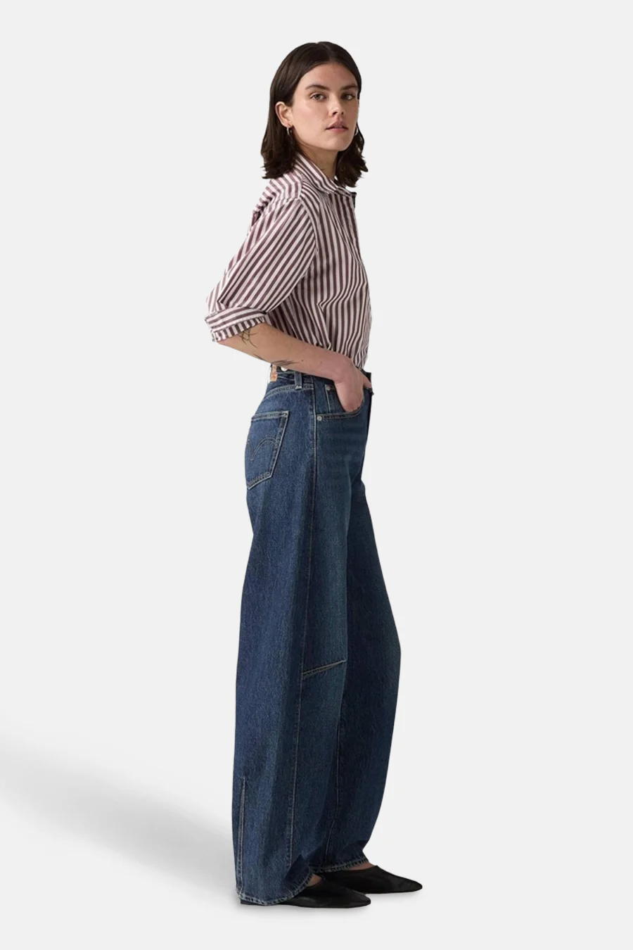 CINCH BARREL - dark blue denim - Image 4