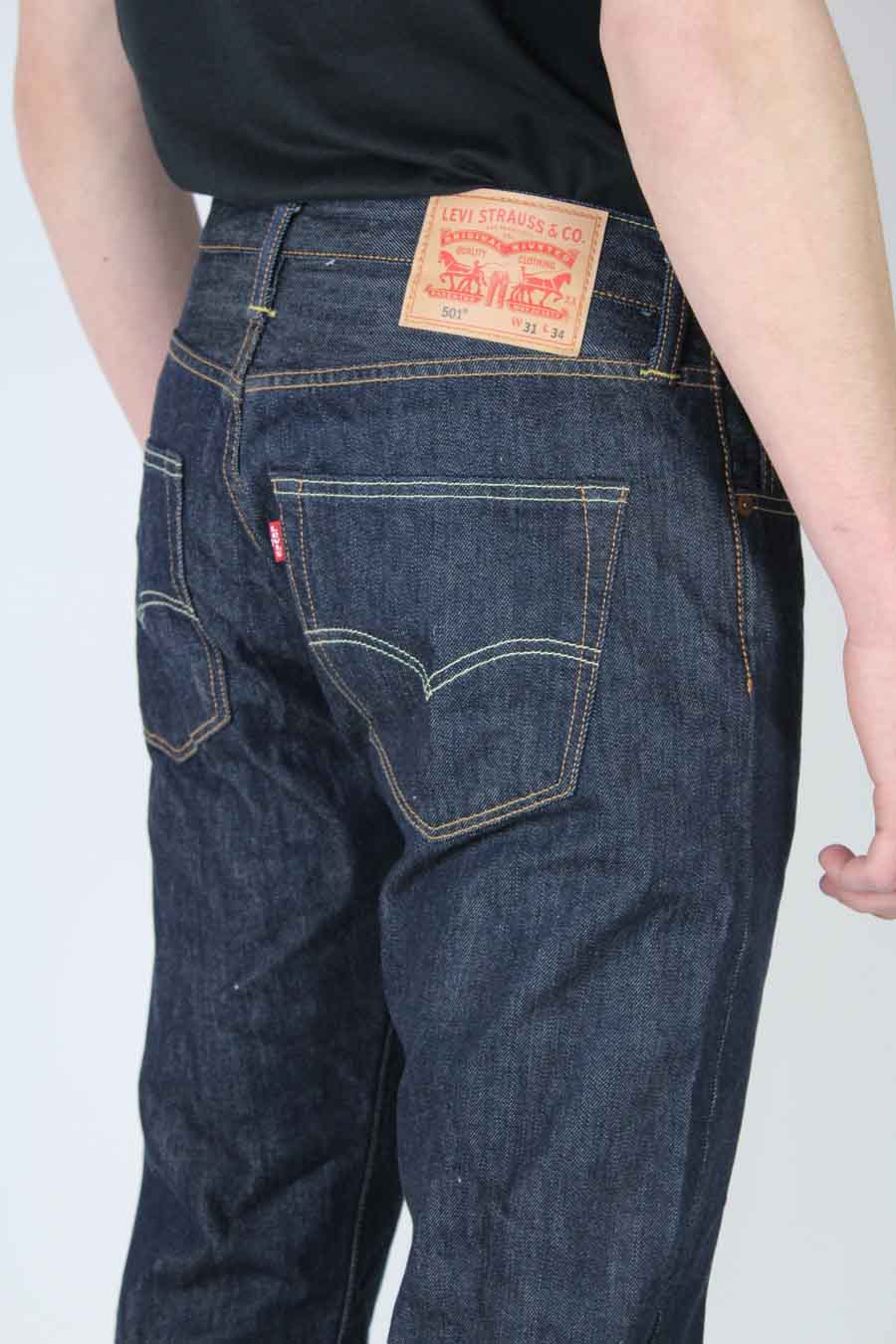 501 - dark blue denim - Image 4