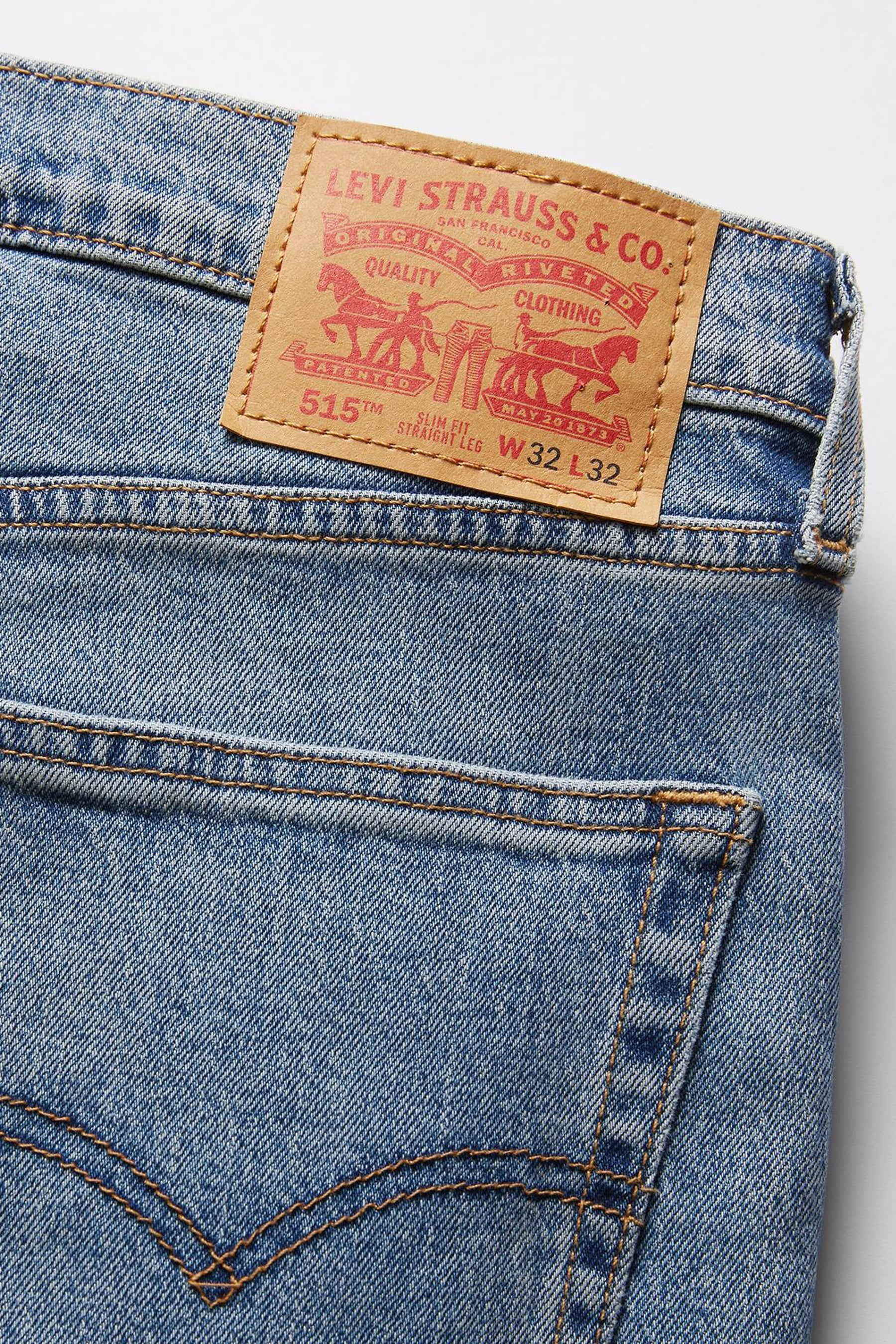 Jeans straight Light blue denim - Levi's® - Image 4