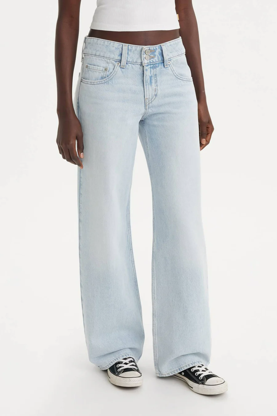 SUPERLOW - light blue denim