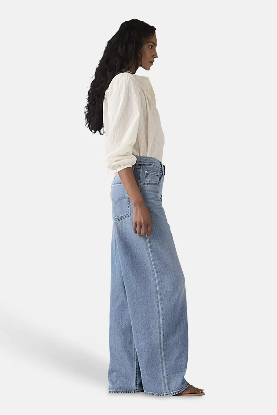 XL STRAIGHT - Mid blue denim - Image 4