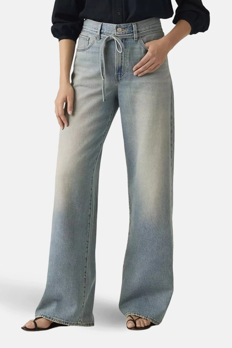 XL STRAIGHT - light blue denim
