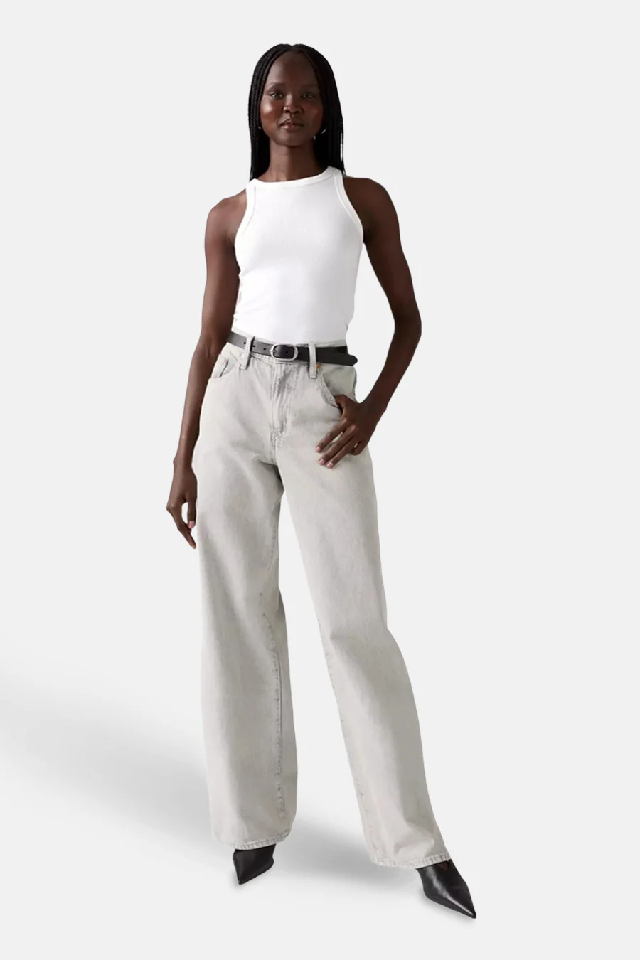 Jeans straight light grey denim - Levi's®
