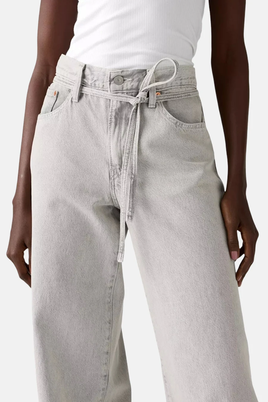 Jeans straight light grey denim - Levi's® - Image 2