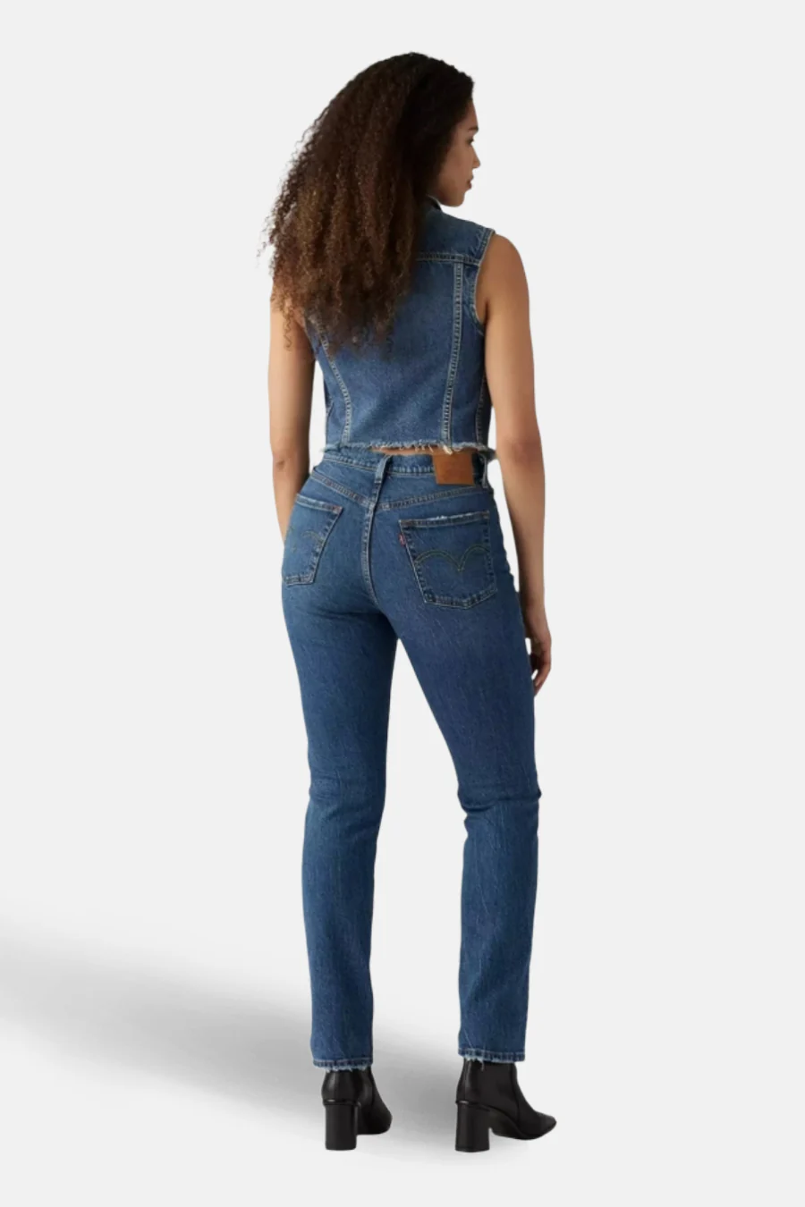 Jeans straight mid blue denim - Levi's® - Image 3