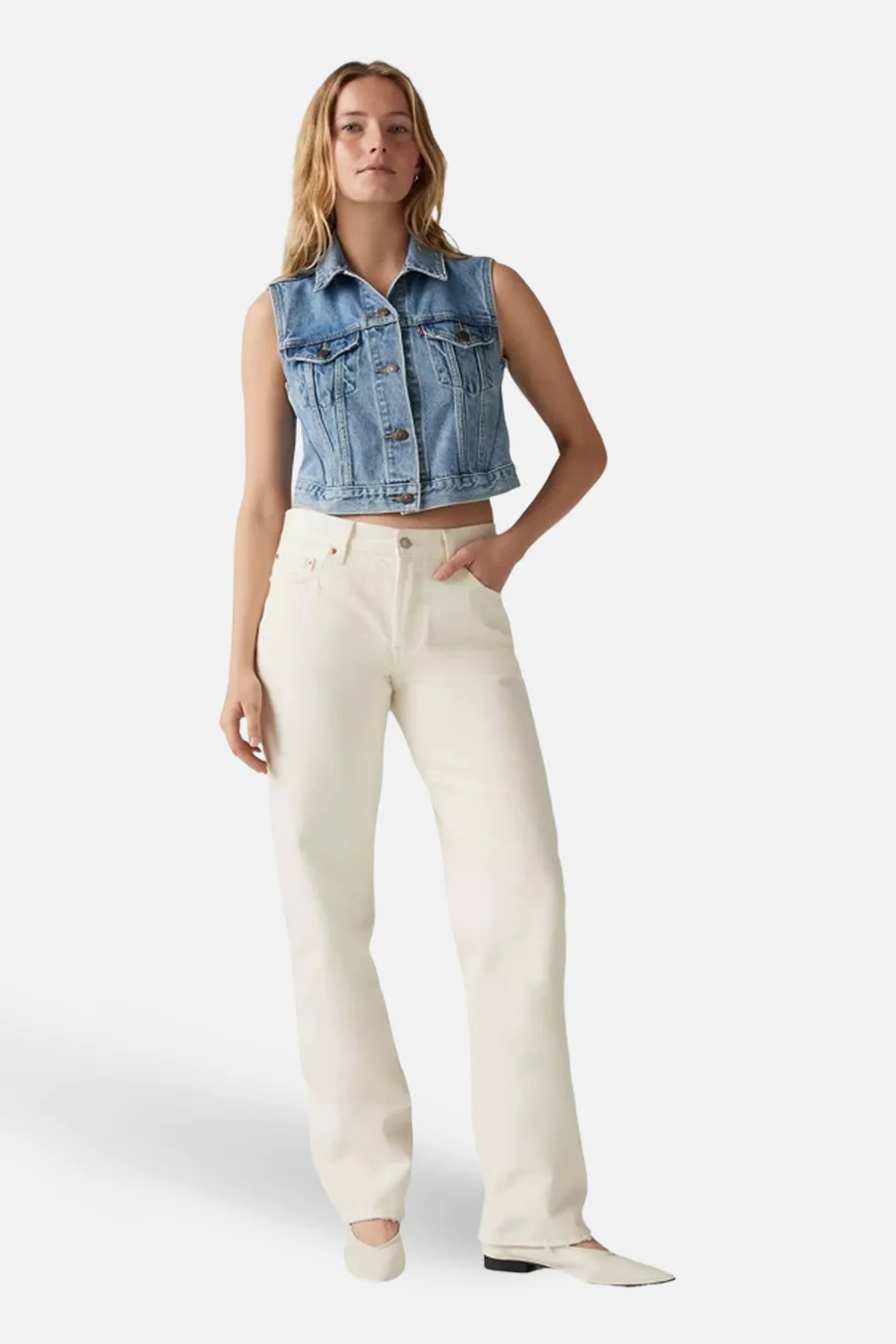 Jeans straight off white denim - Levi's® - Image 2