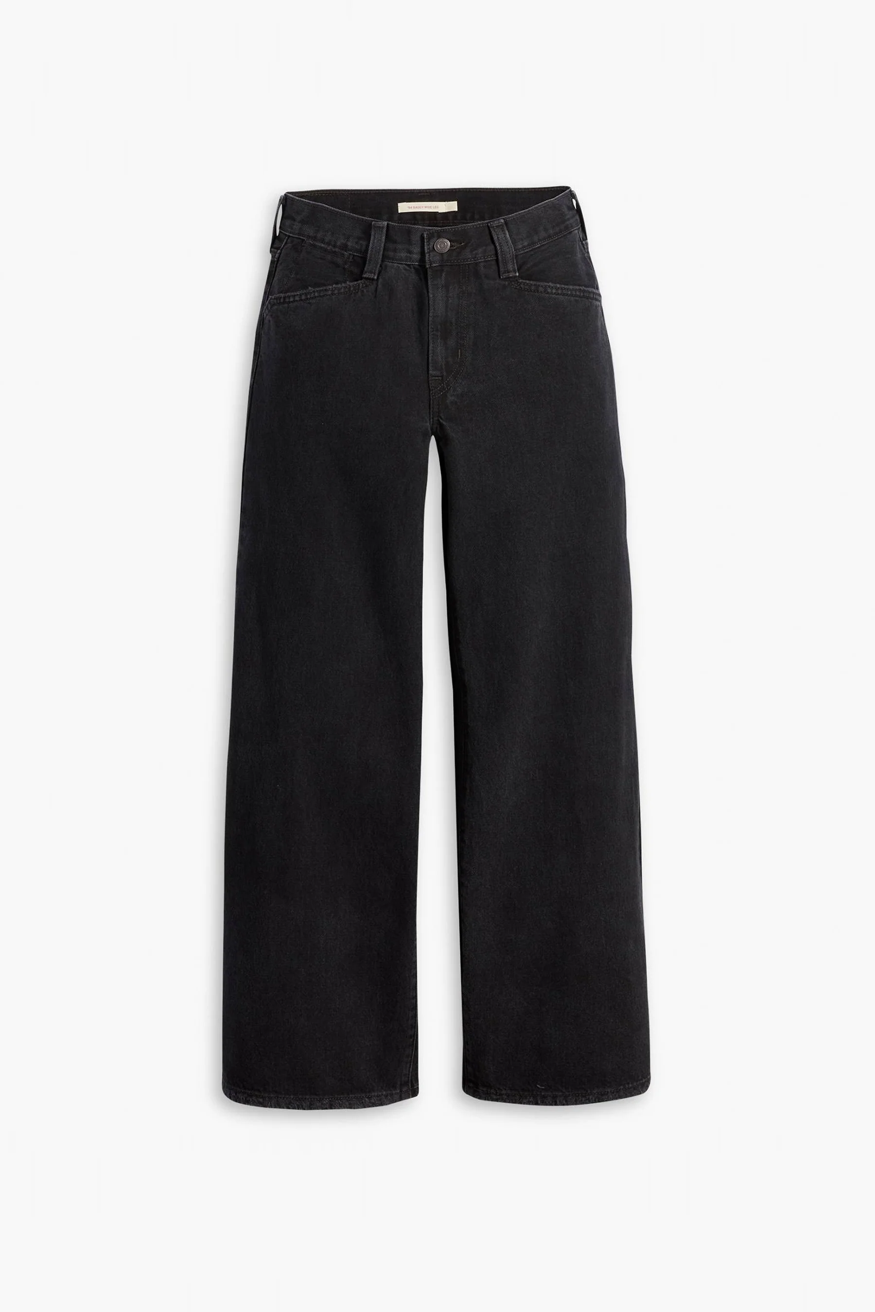 94 BAGGY WIDE - black denim