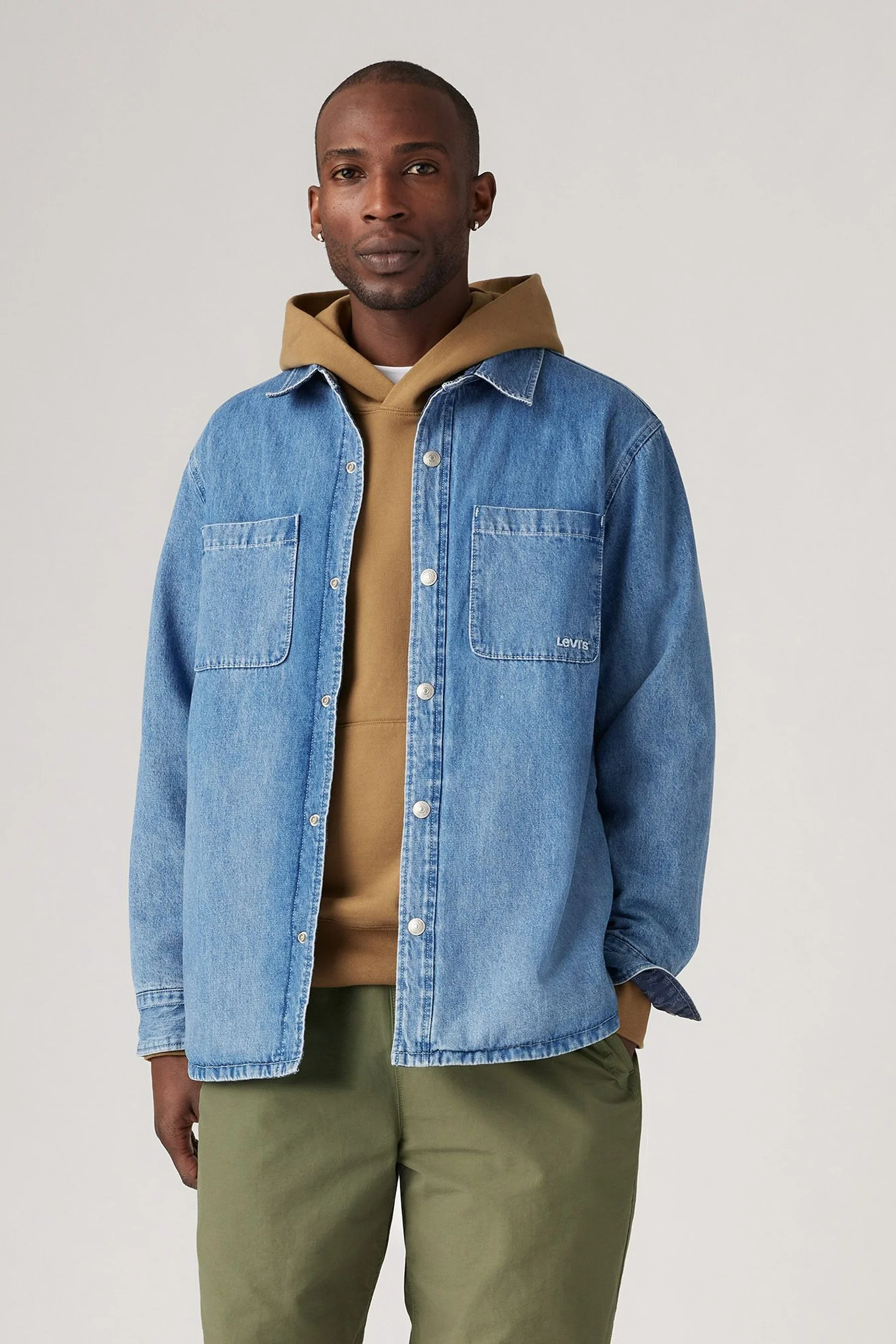 Jeanshemd - grijs