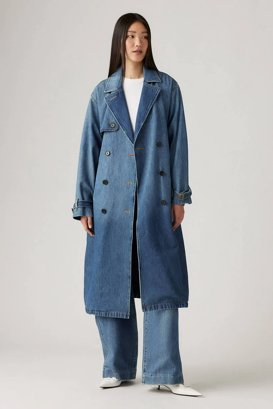 Jeansjas - dark blue denim