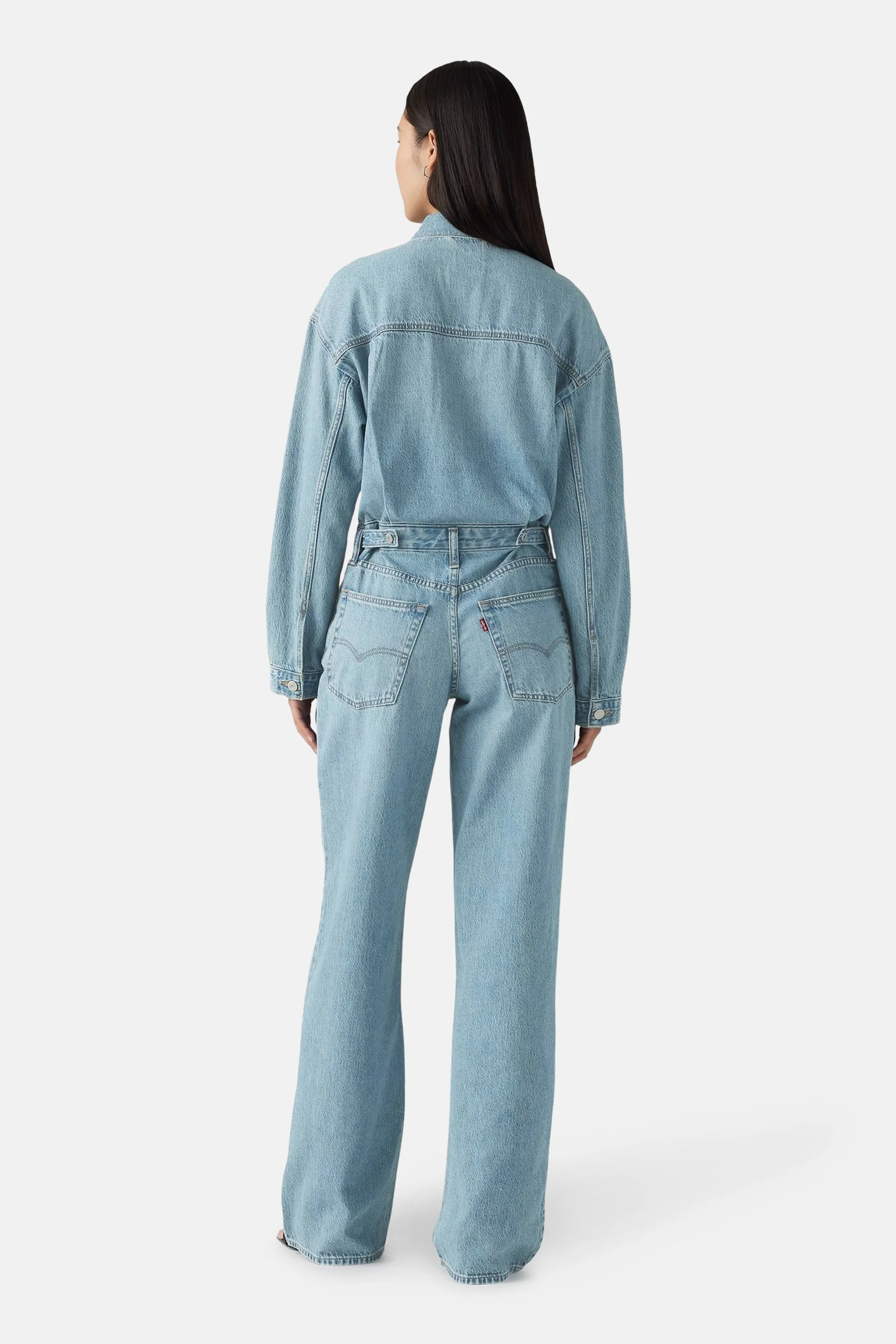Jumpsuit - Light blue denim - Image 3