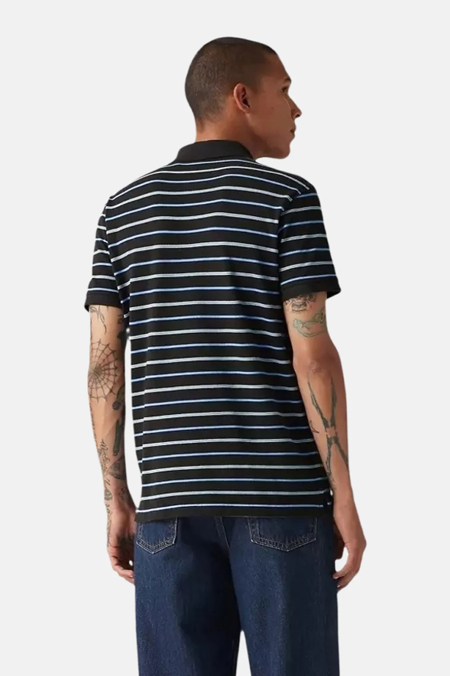 Polo met korte mouwen - blauw - Image 3