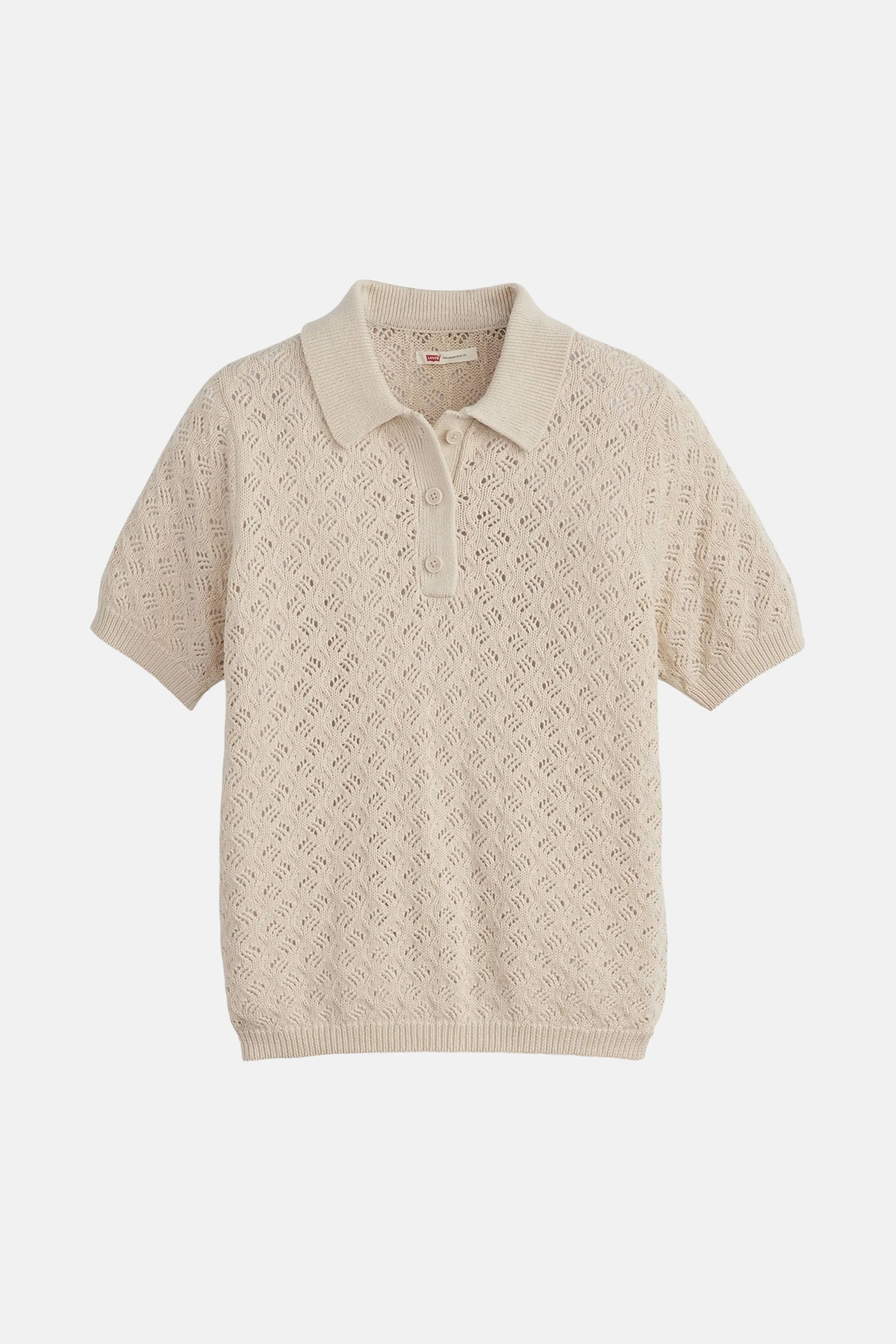 Polo met korte mouwen - Beige - Image 4
