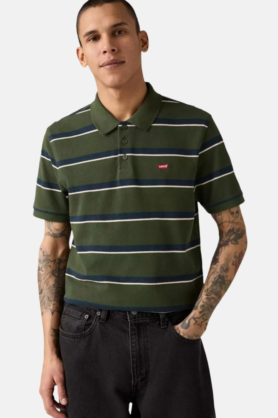 Polo met korte mouwen - groen