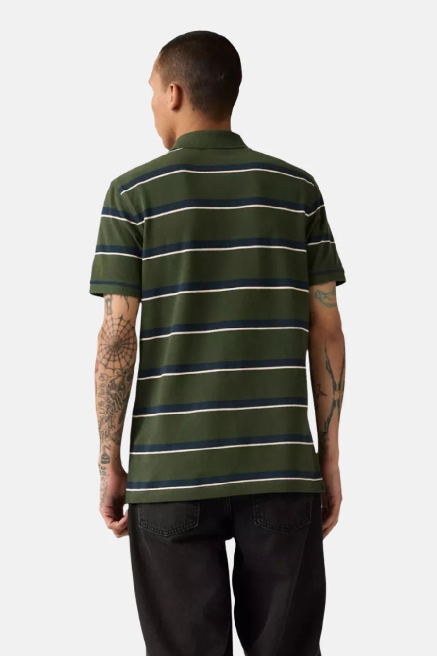 Polo met korte mouwen - groen - Image 3
