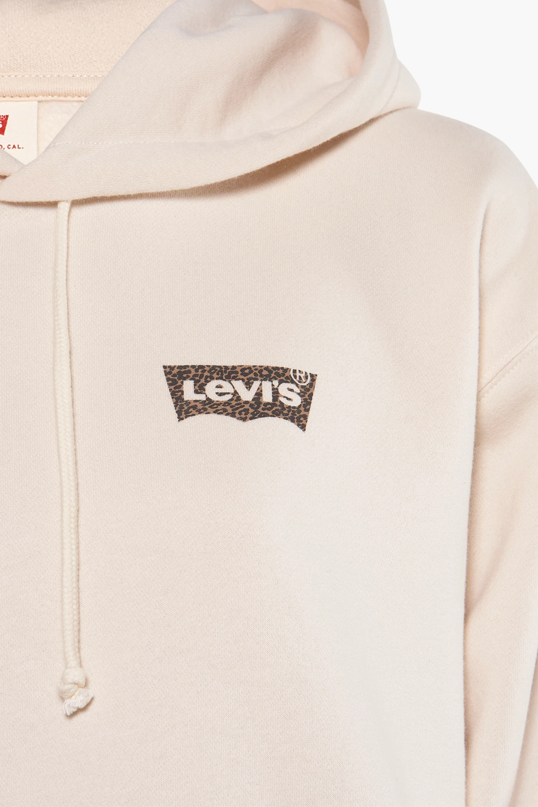 Sweater met kap - beige - Image 3