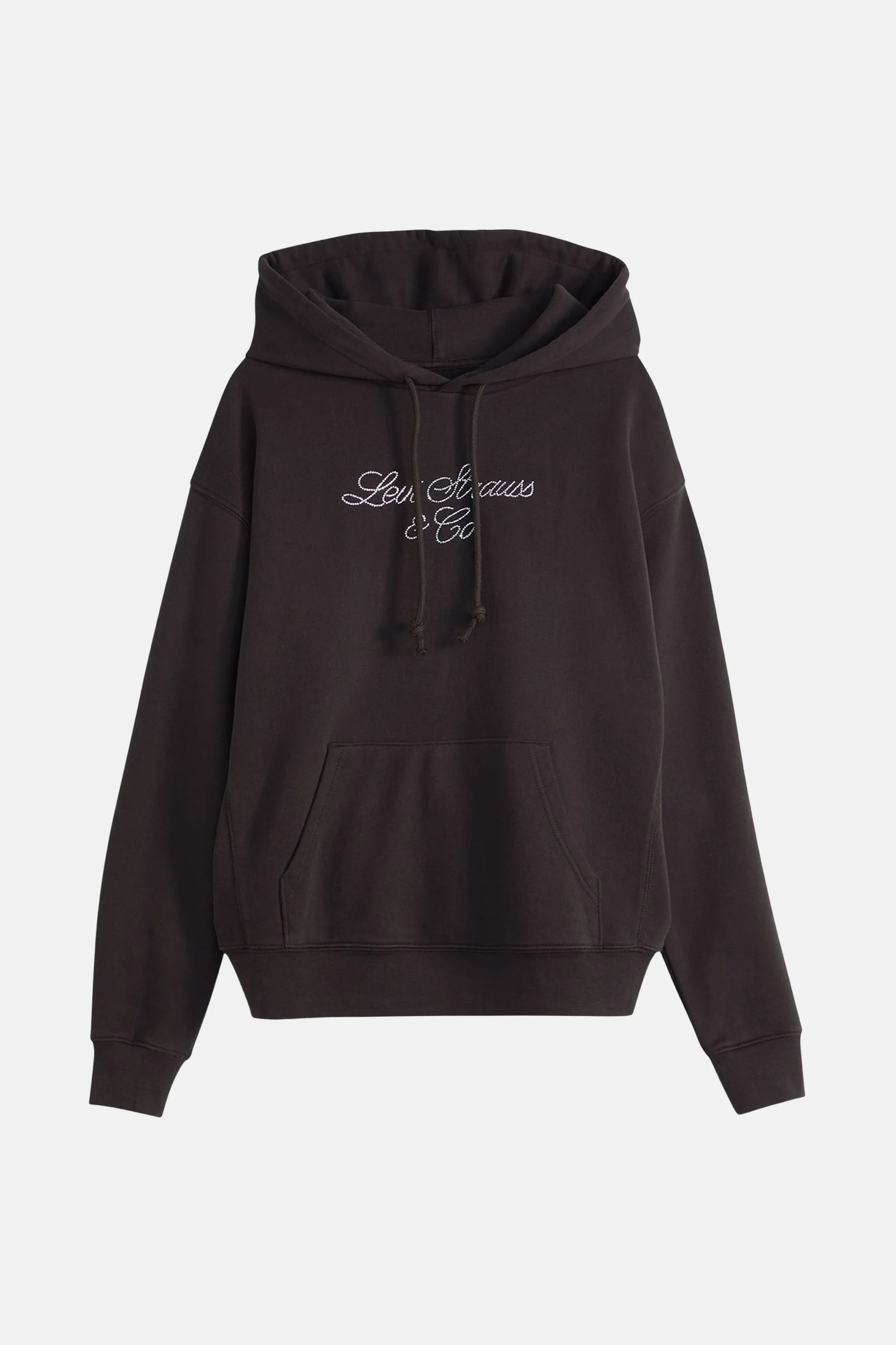 Sweater met kap - zwart - Image 4