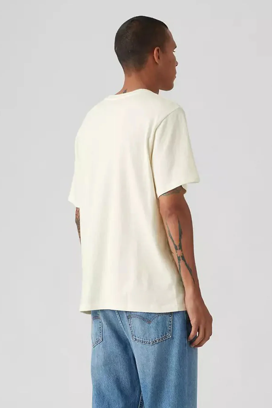 T-shirt met korte mouwen - Ecru - Image 2