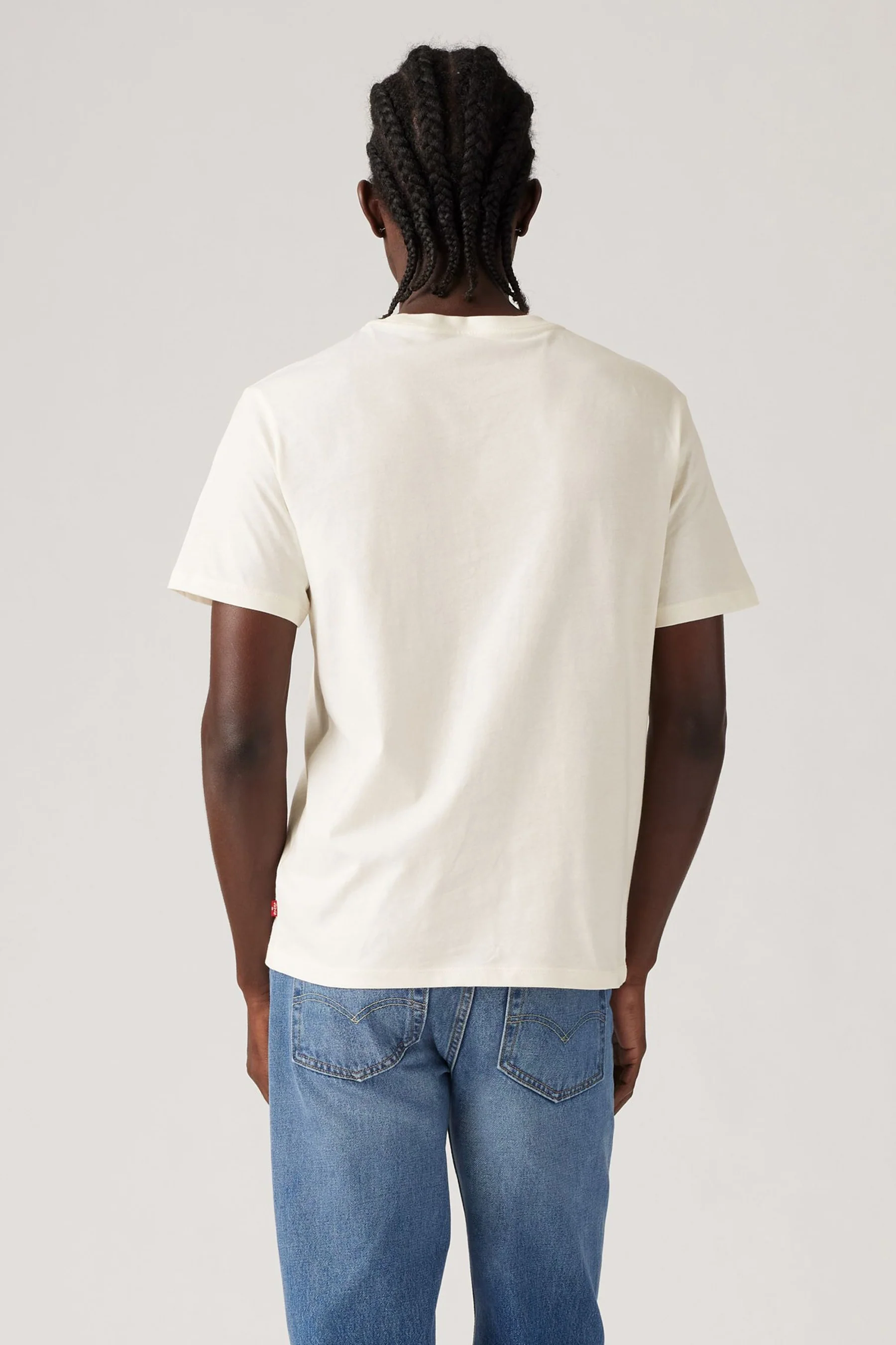 T-shirt met korte mouwen - Ecru - Image 3