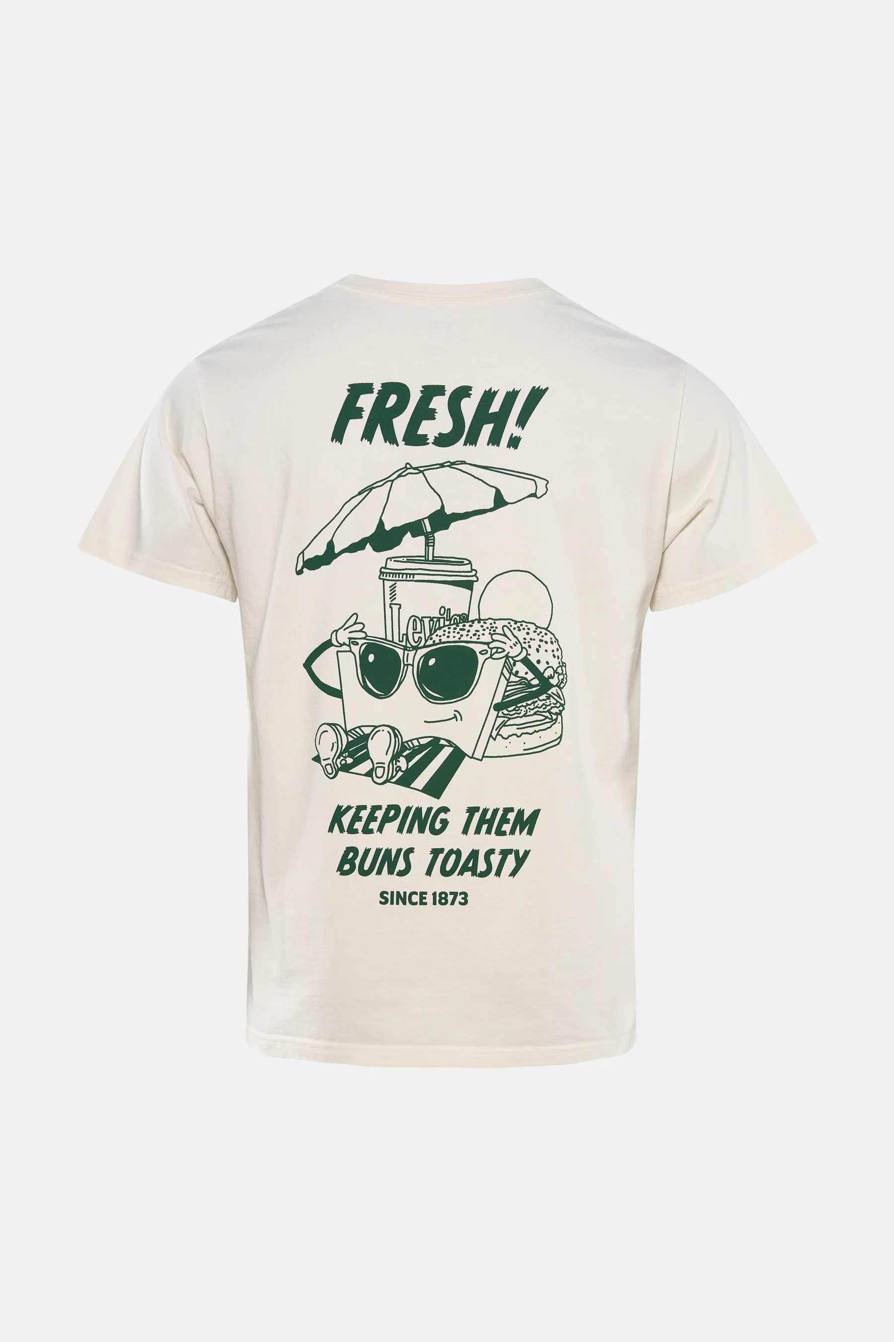 T-shirt met korte mouwen - beige - Image 2