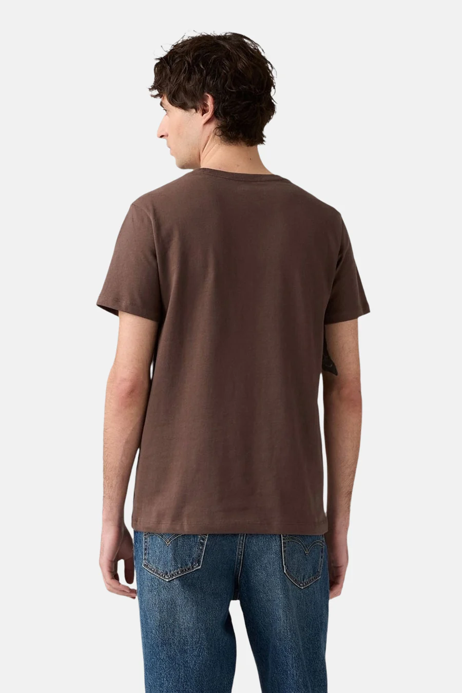 T-shirt met korte mouwen - bruin - Image 3