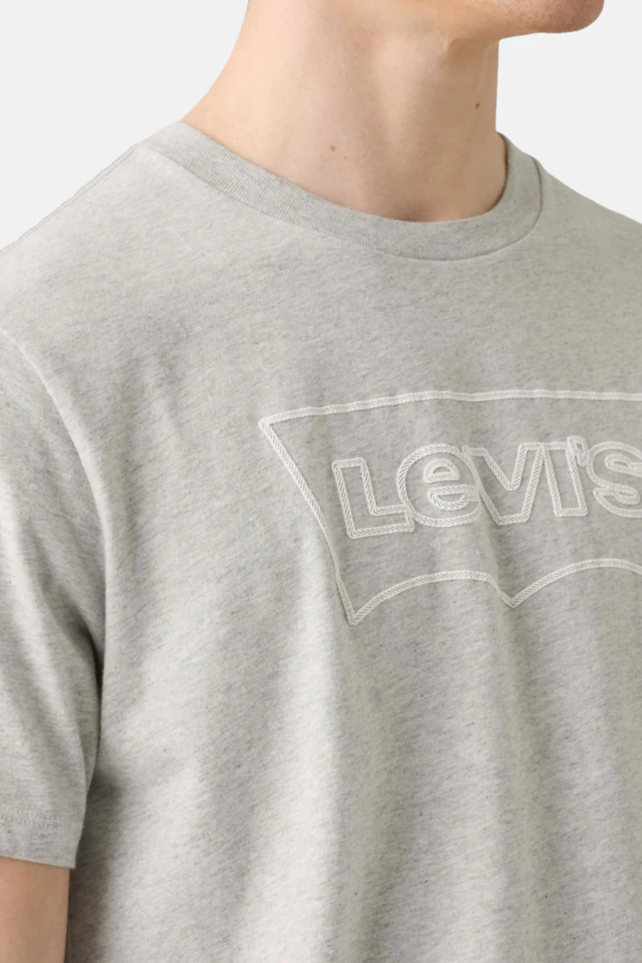 T-shirt met korte mouwen - grijs - Image 3