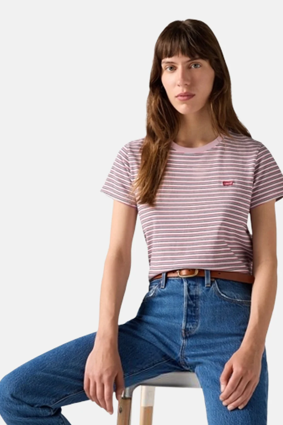 T-shirt met korte mouwen - roze