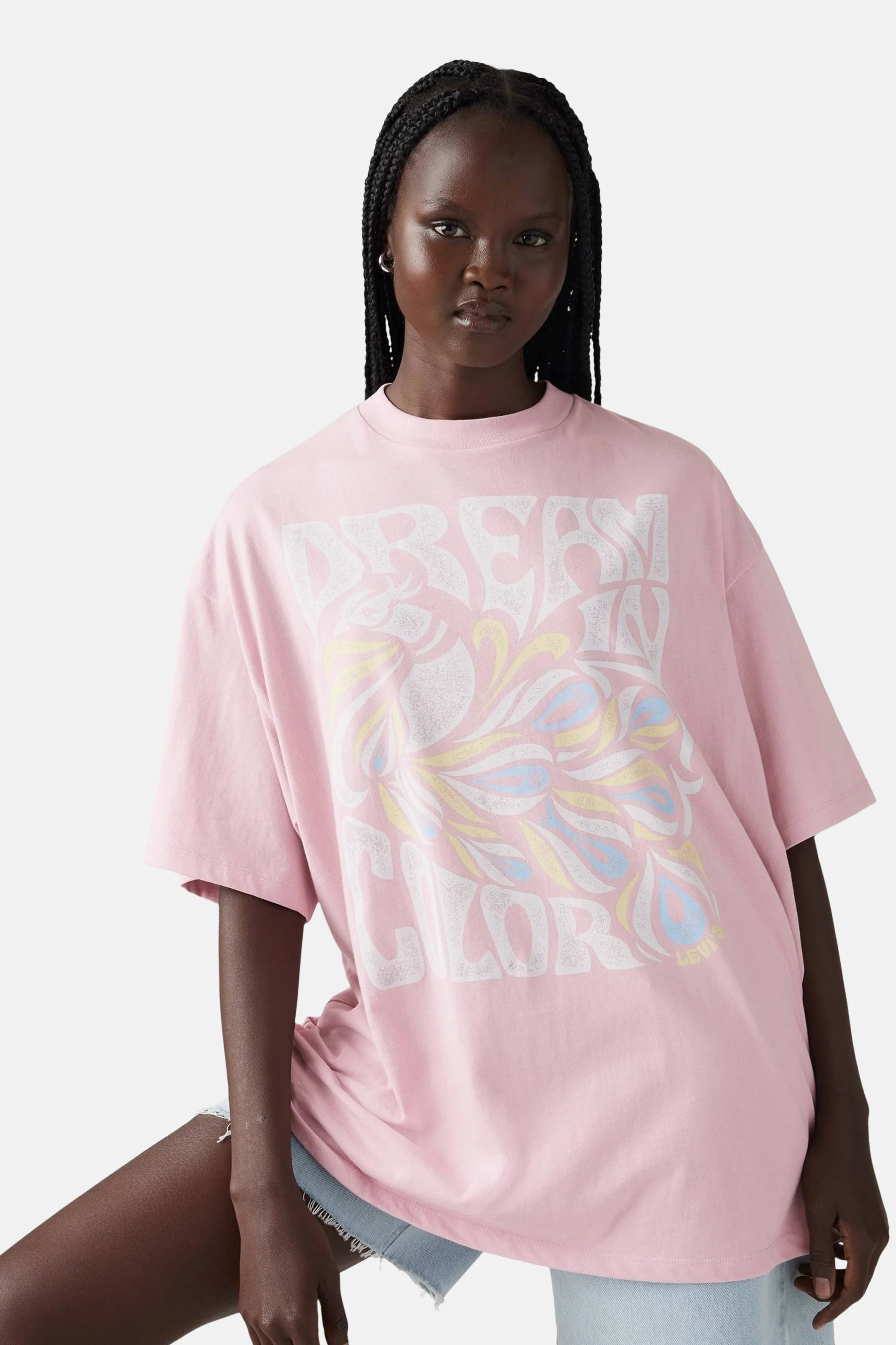 T-shirt met korte mouwen - roze