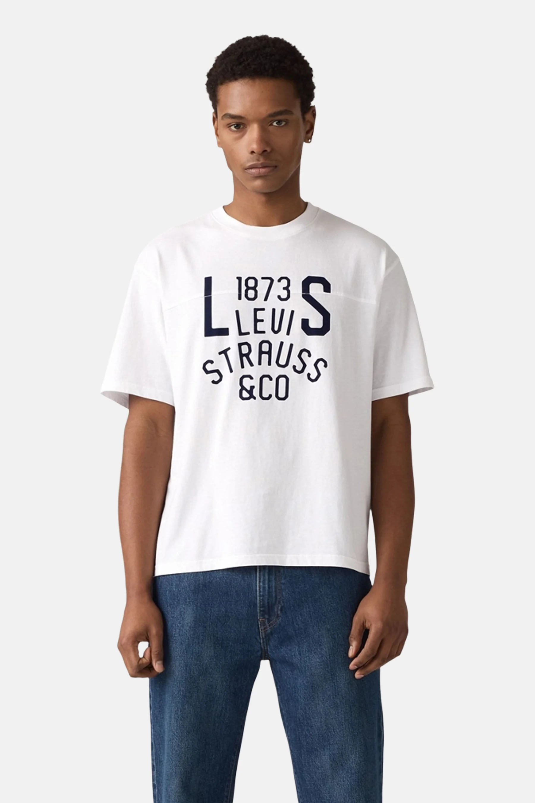 T-shirt met korte mouwen - wit