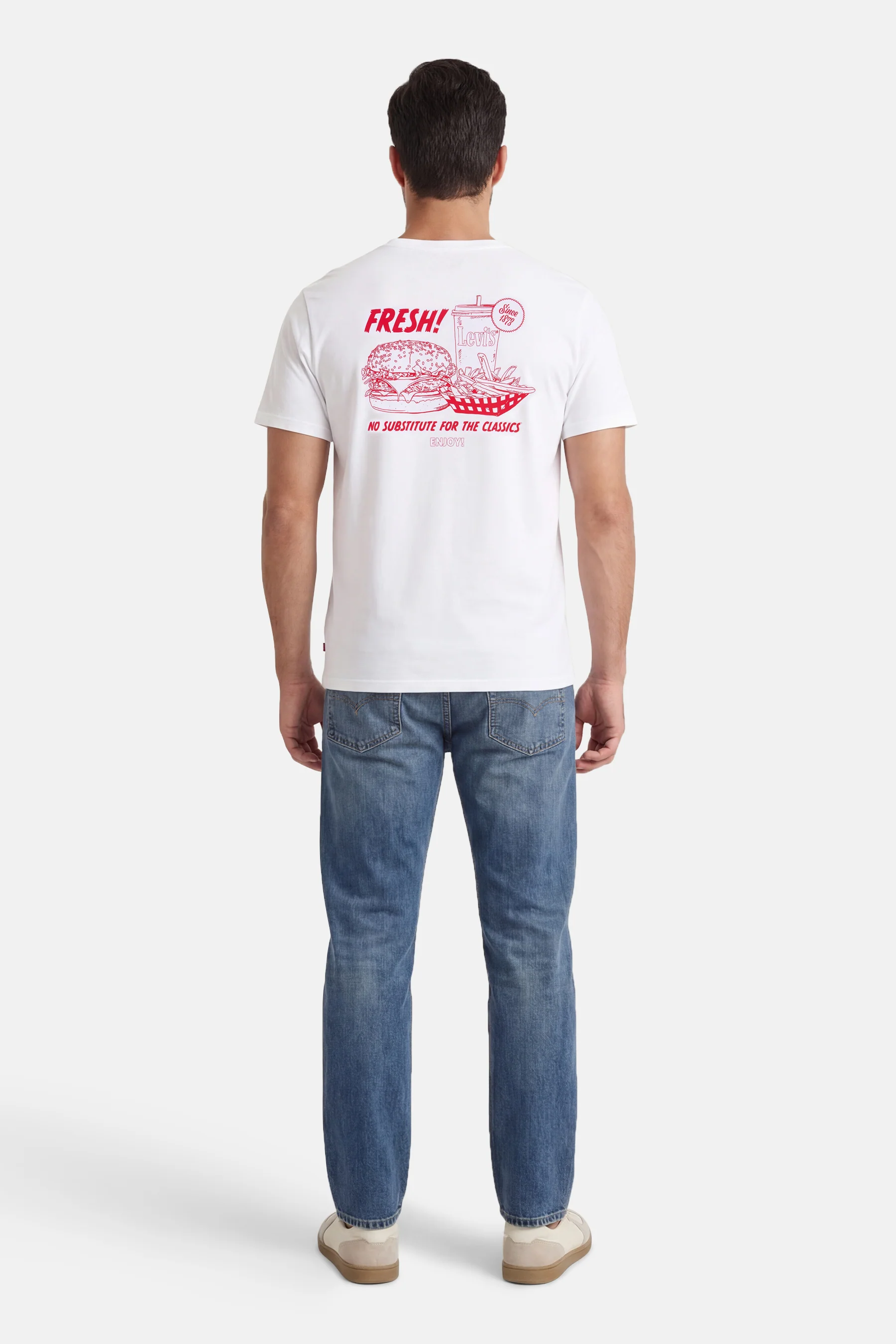 T-shirt met korte mouwen - wit - Image 4