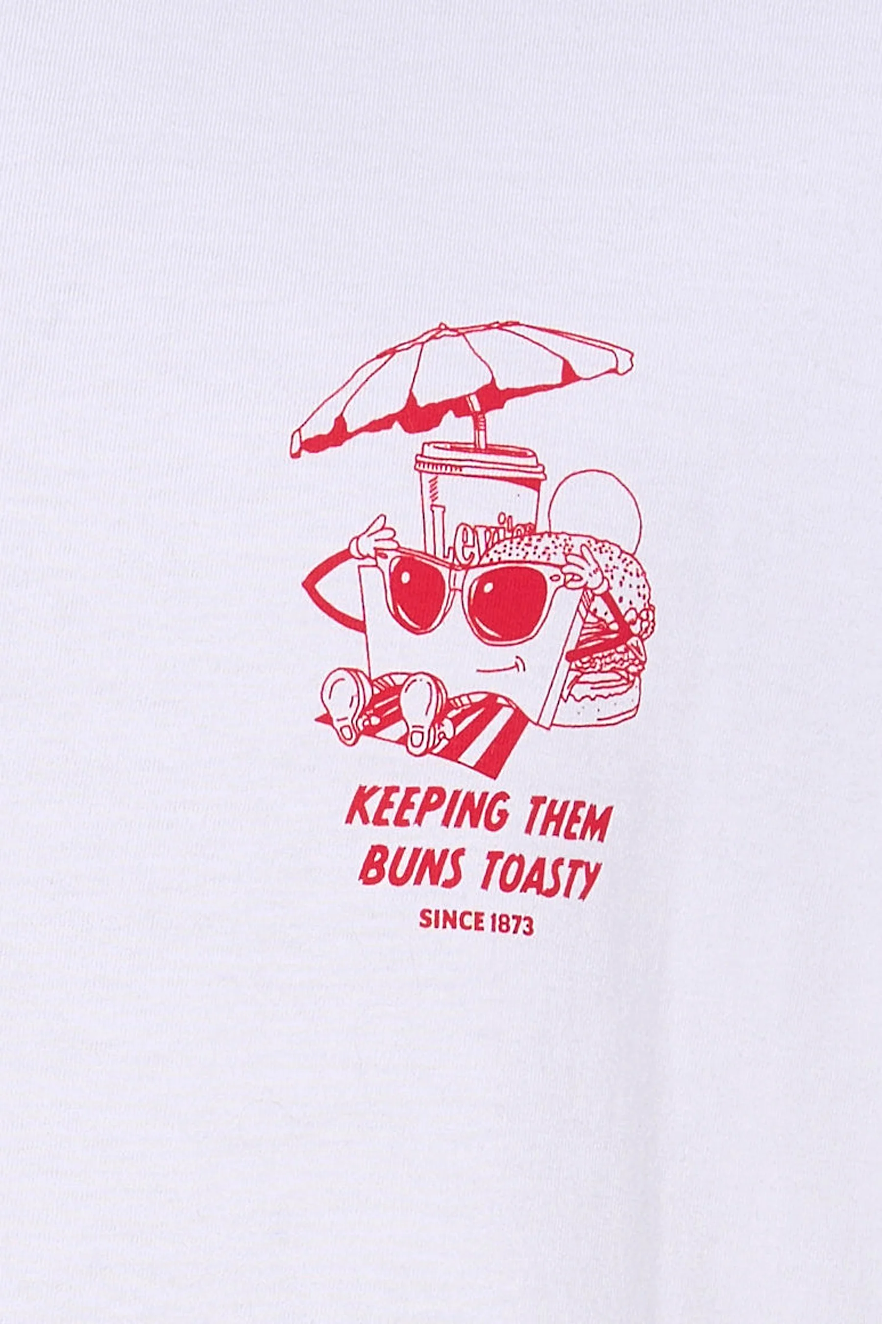 T-shirt met korte mouwen - wit - Image 5