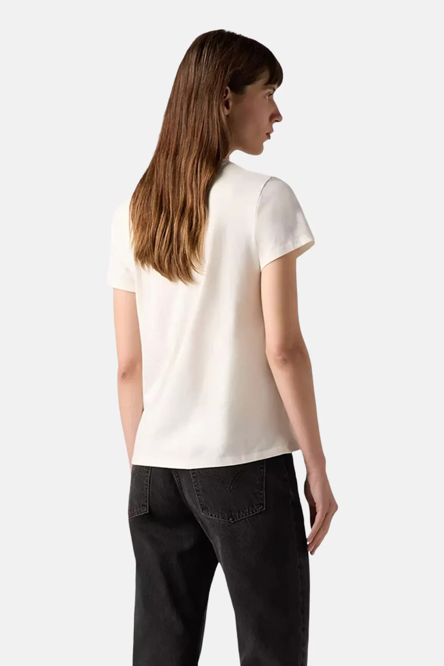 T-shirt met korte mouwen - Ecru - Image 3