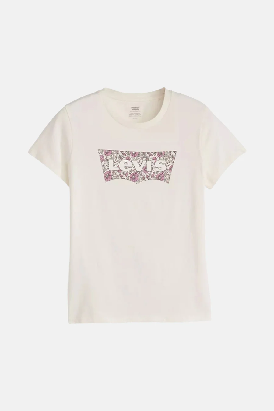 T-shirt met korte mouwen - Ecru - Image 5