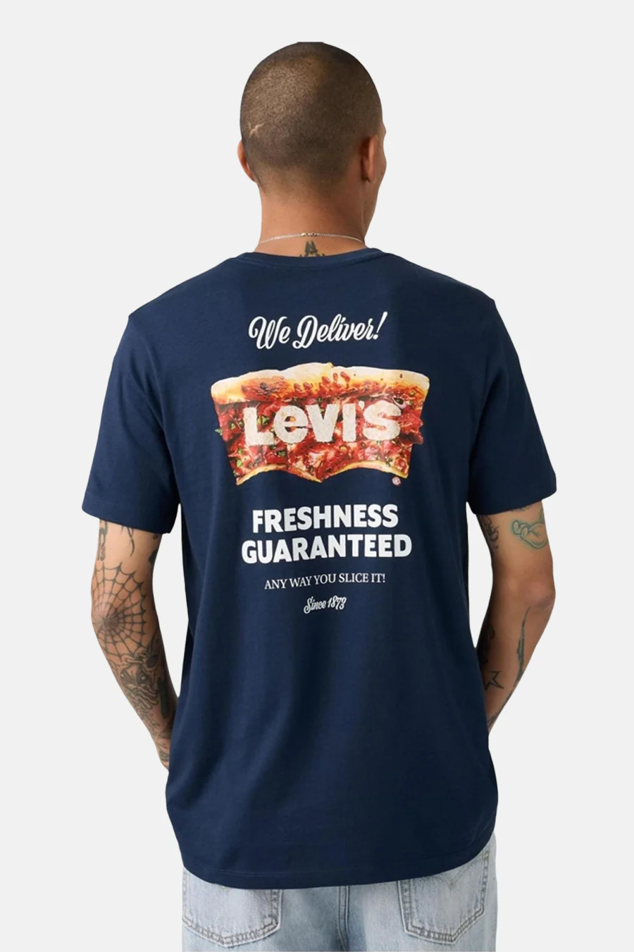 T-shirt met korte mouwen - Blauw