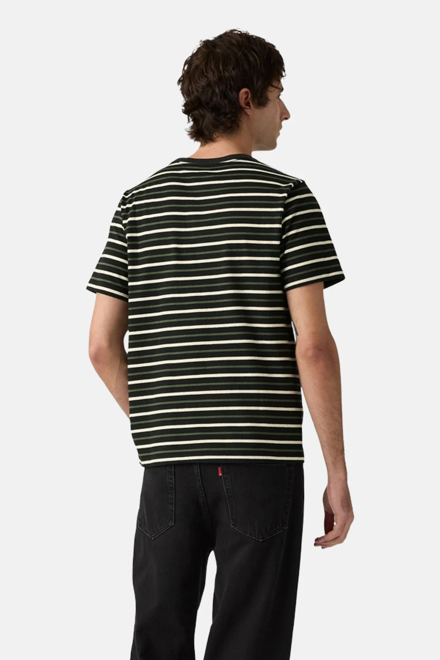 T-shirt met korte mouwen - Black denim - Image 3