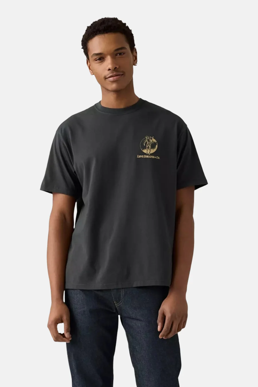 T-shirt met korte mouwen - Grijs - Image 2
