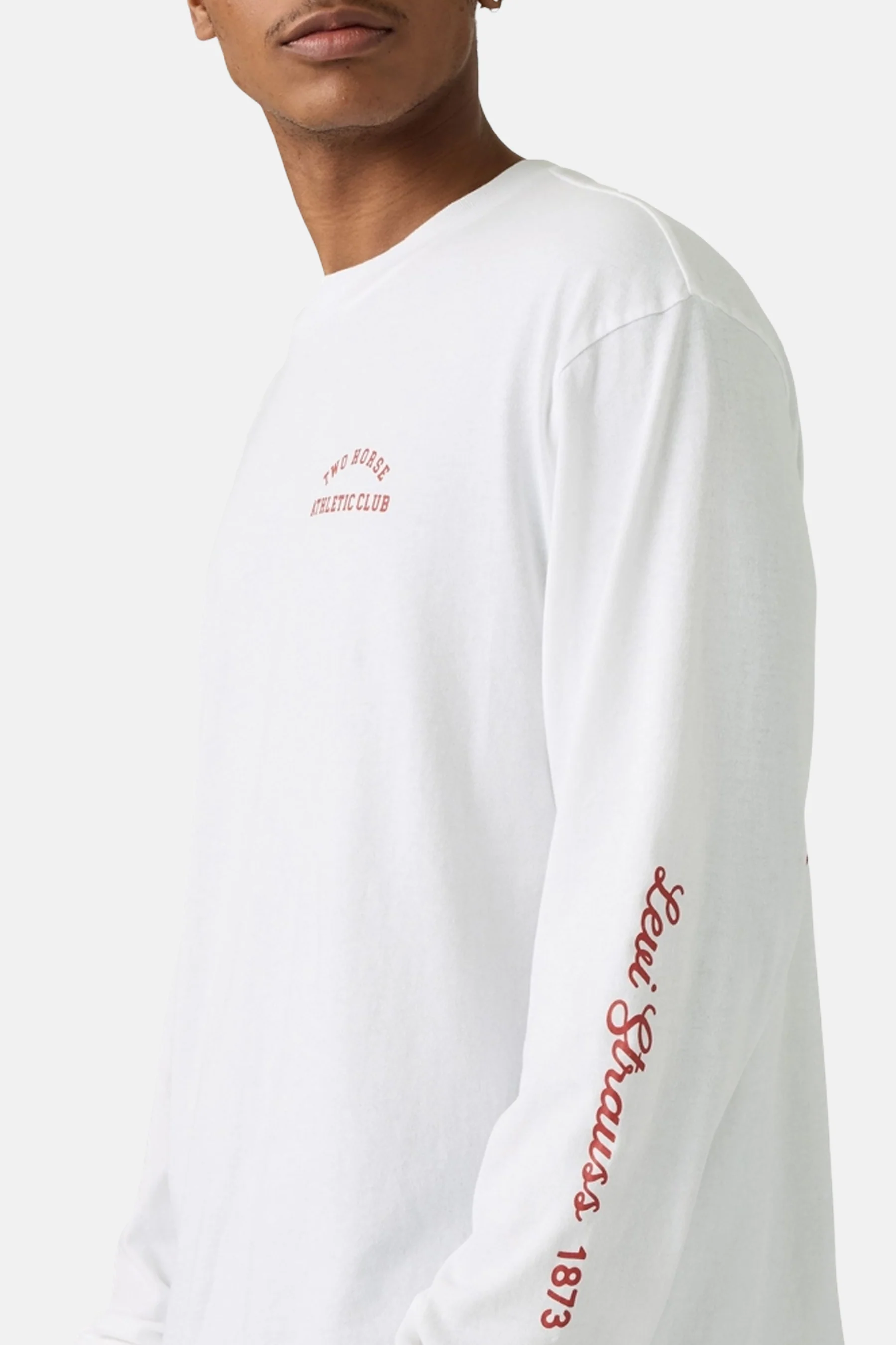 T-shirt met lange mouwen - wit - Image 2