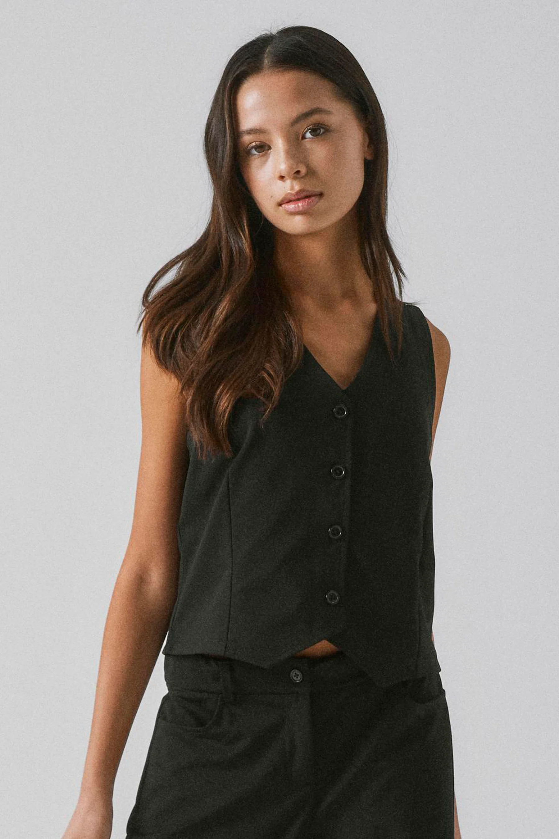 Debardeur - black denim