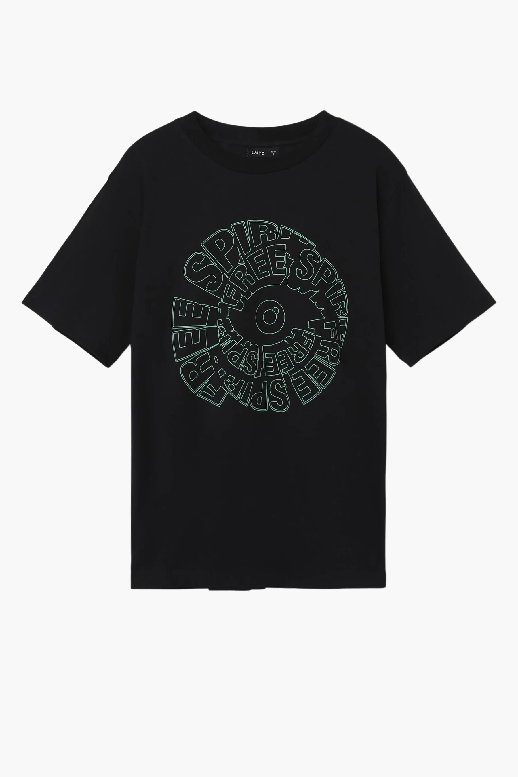 T-shirt - black denim
