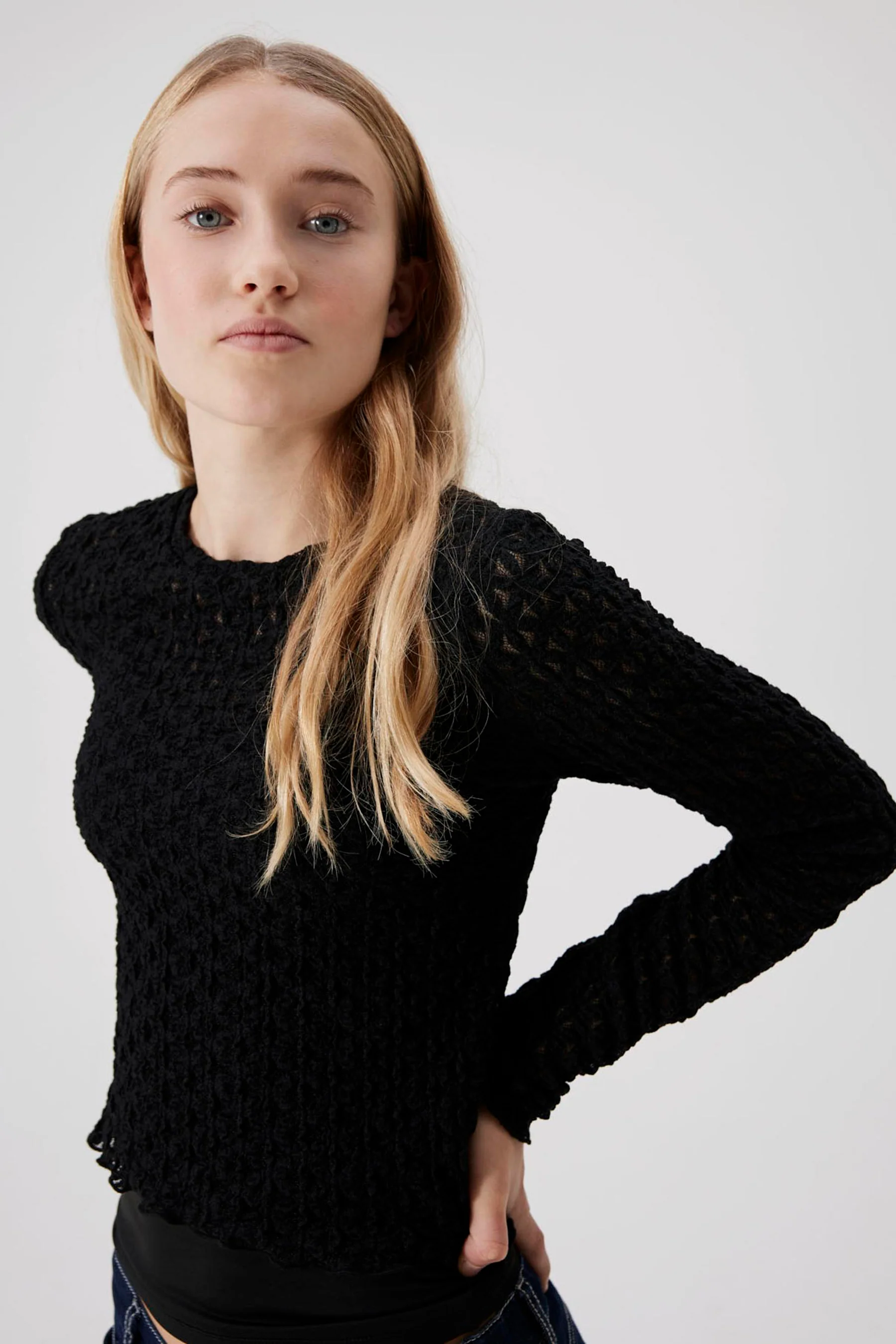 Pull - black denim