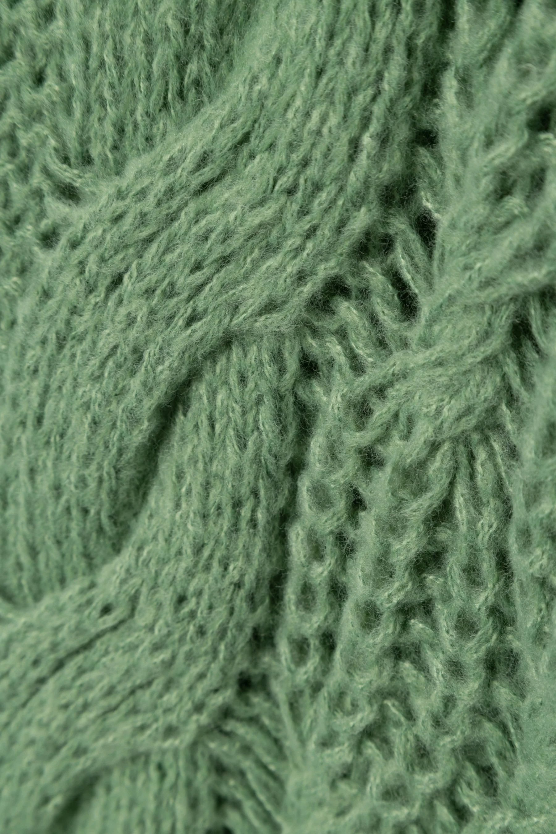 Pull met ronde hals - groen - Image 2