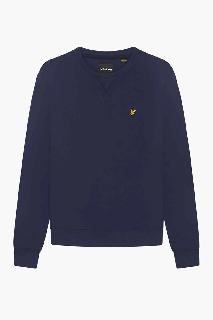Sweater met ronde hals blauw - LYLE & SCOTT - Image 3