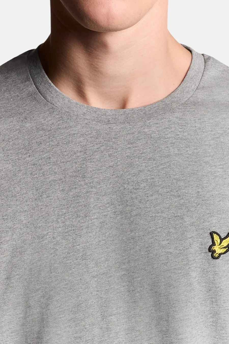 T-shirt (korte mouwen) grijs - LYLE & SCOTT - Image 3