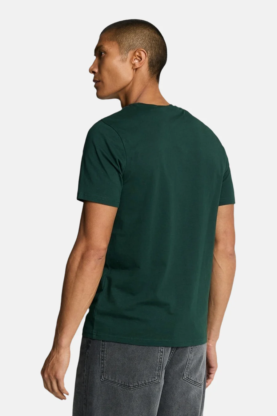 T-shirt (korte mouwen) groen - LYLE & SCOTT - Image 3