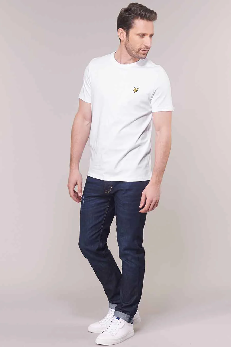 T-shirt (korte mouwen) wit - LYLE & SCOTT - Image 2