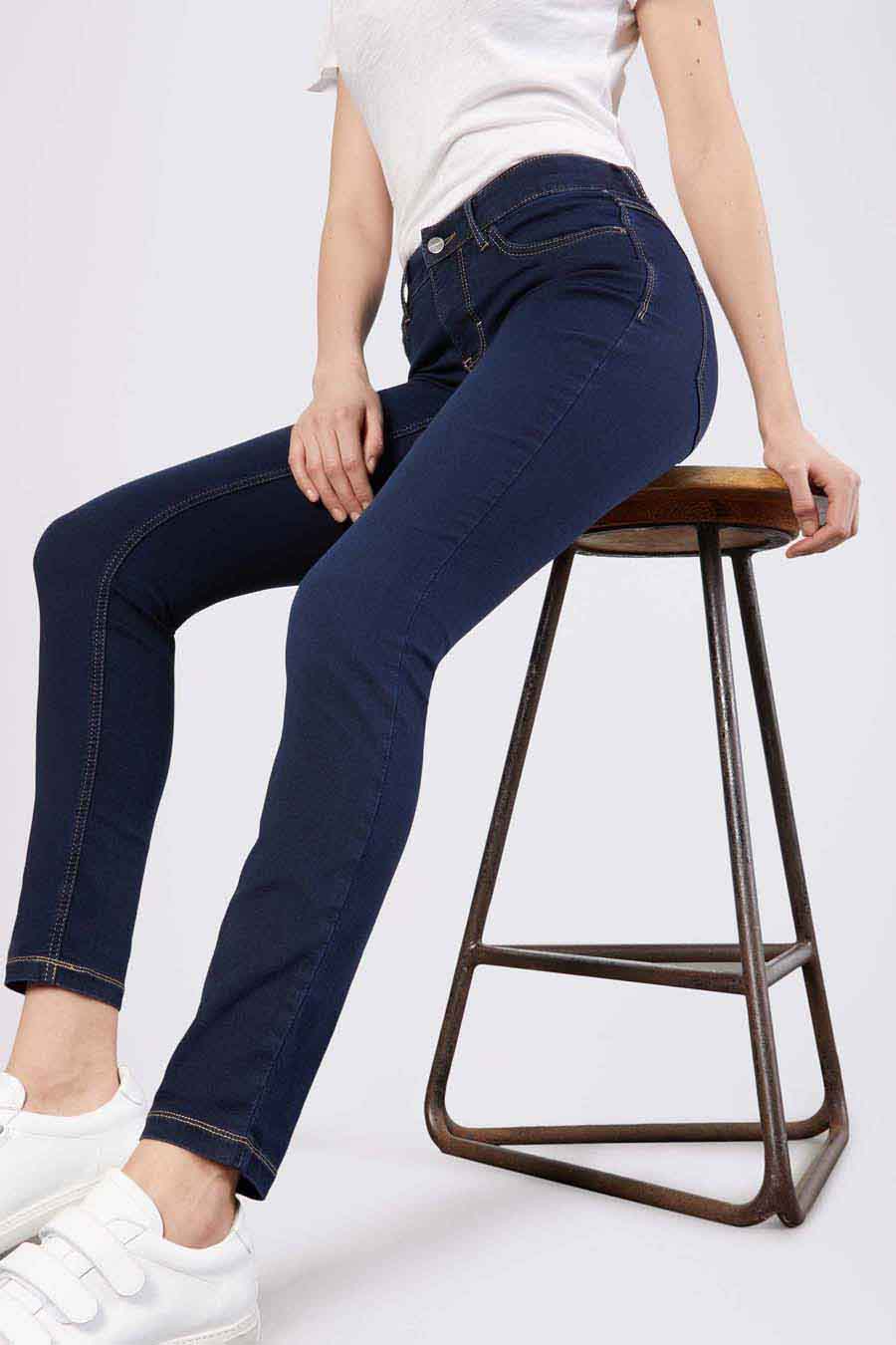 DREAM SKINNY - dark blue denim - Image 9