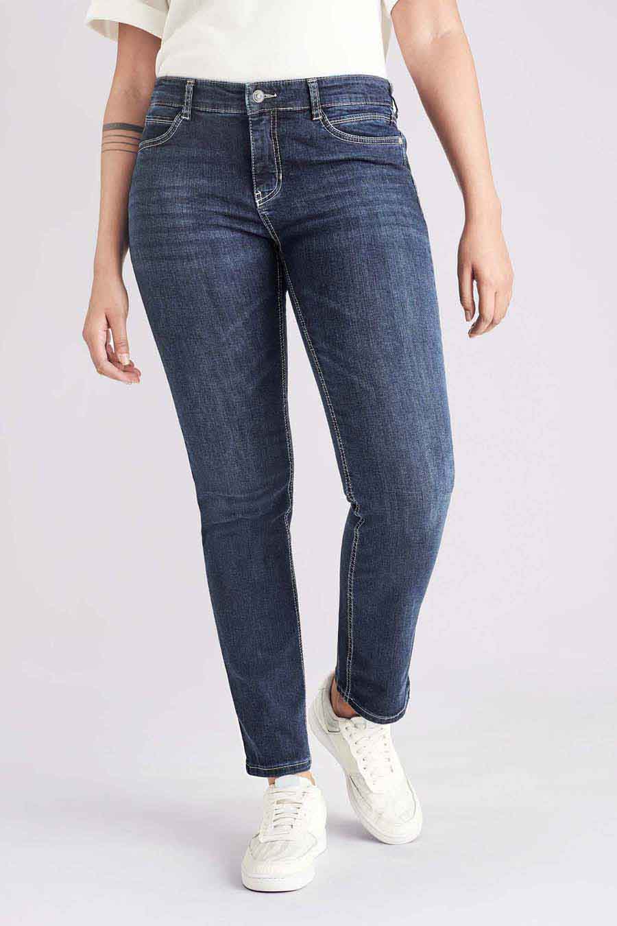 ANGELA - mid blue denim - Image 9