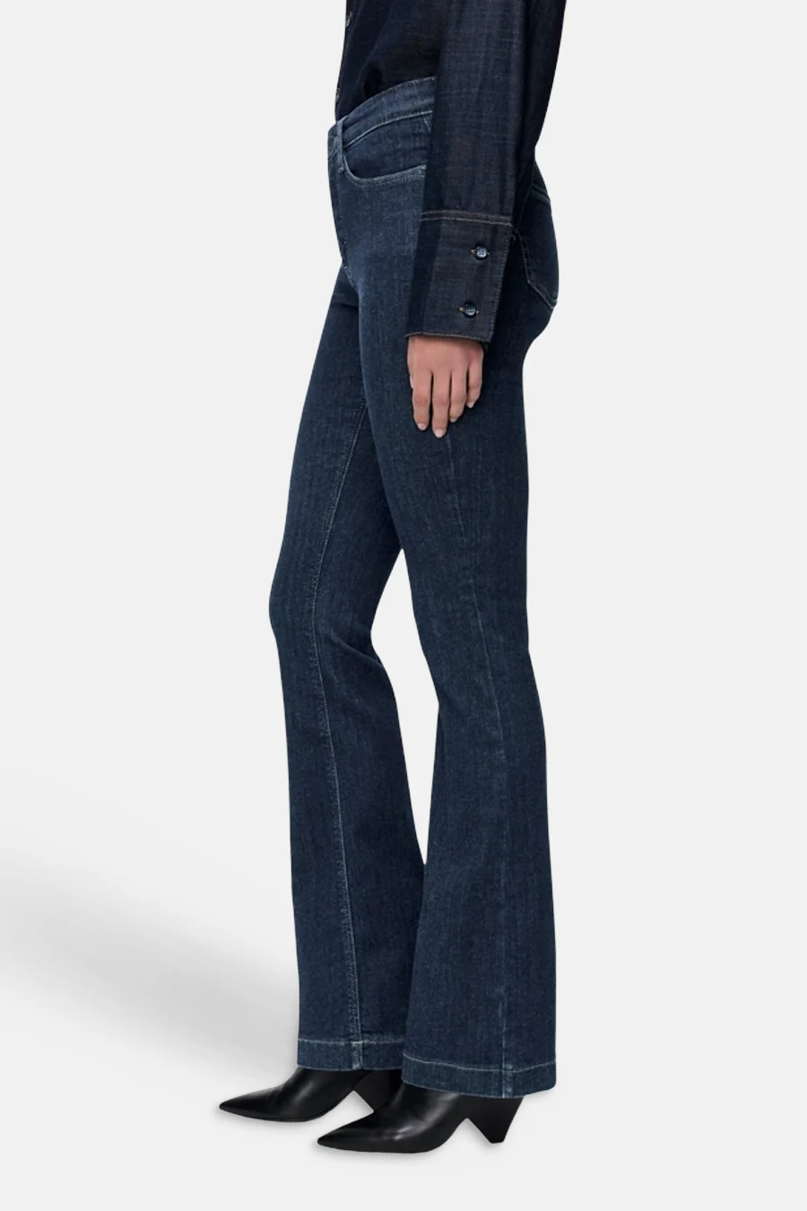 DREAM WIDE - Dark blue denim