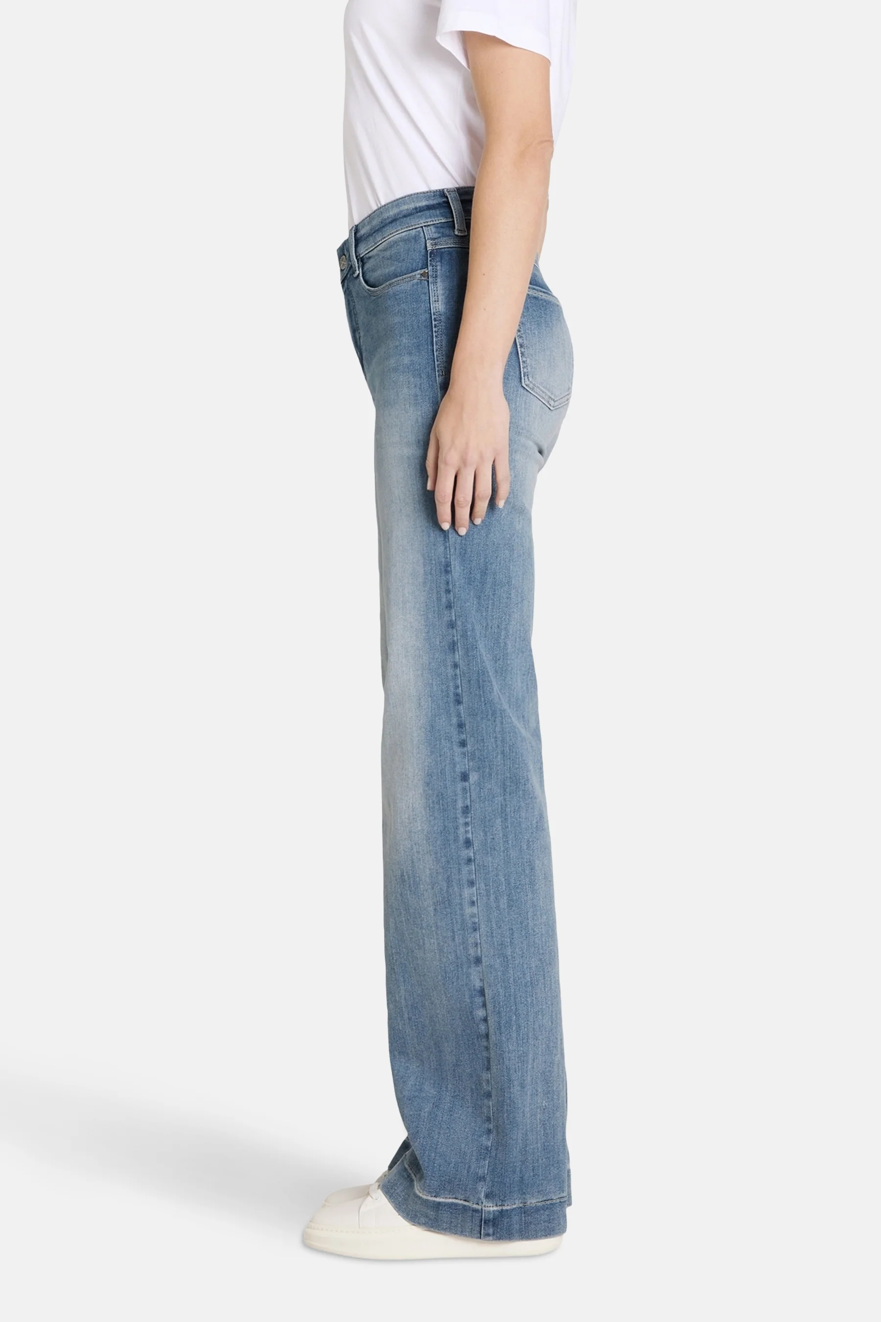 Jeans wide light blue denim - MAC - Image 2