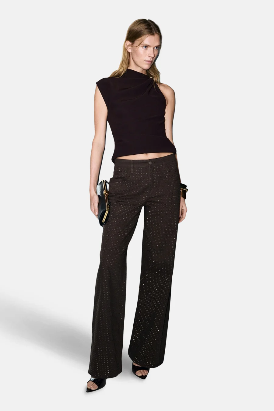 Colored jeans - bruin - Image 2