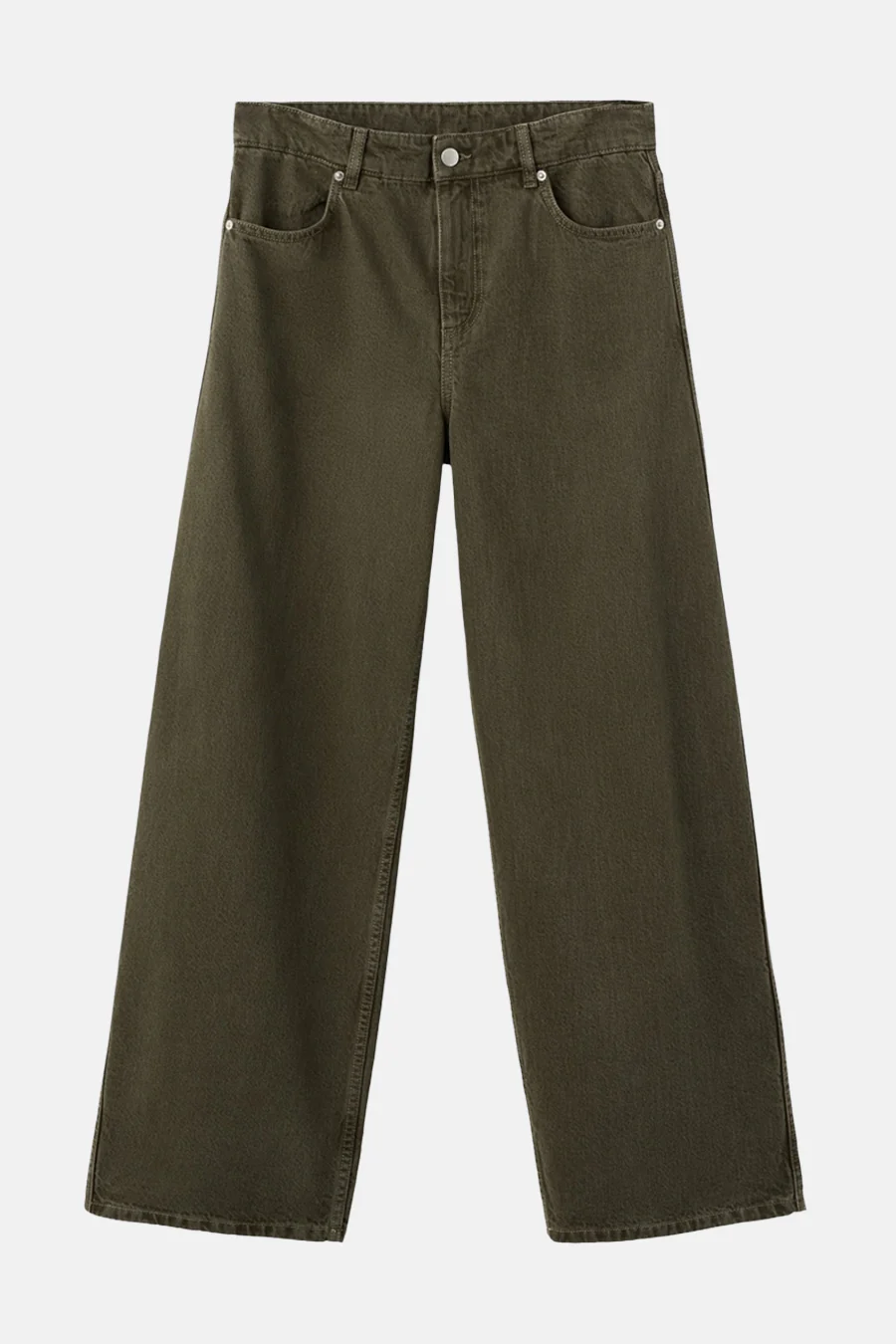 Colored jeans - khaki - Image 5